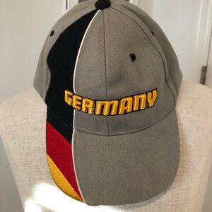 NWOT Germany Gray and Multicolor Cap